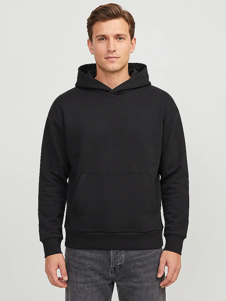 JACK & JONES Sweat à capuche Hoodie JJEBARRON - vue 3